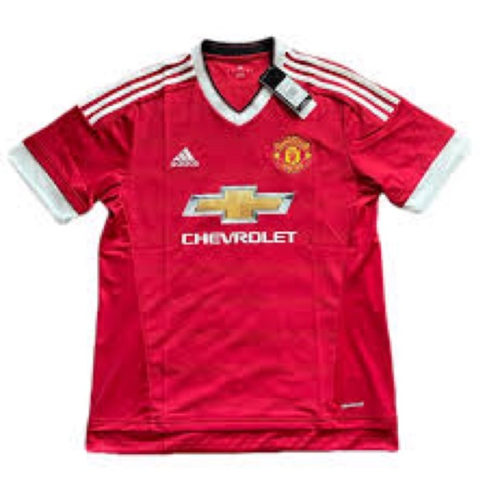 2015-16 Manchester United Martial Home Jersey (Size - Large)